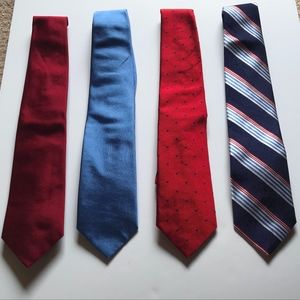 4 Brooks Brothers ties